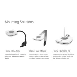 Aqua Illumination Prime lámpatartó/konzol - fekete
