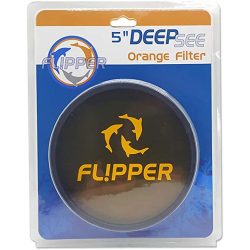   Flipper Deep See Orange Filter 5" - Naracs színű lencse MAX nagyítóhoz