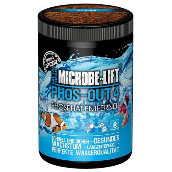 Microbe-Lift Phos-Out 4 granulált foszfátmegkötő /100ml KIMÉRT 
