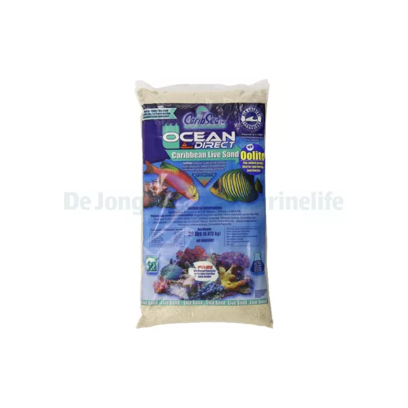 CaribSea Ocean Direct Live Sand - 9,07kg 