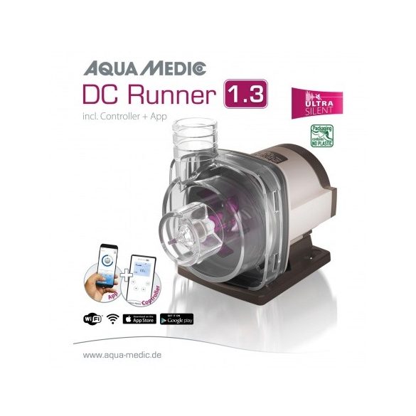 Aqua Medic DC Runner 1.3 - Wifi-s felnyomószivattyú 1200l/h