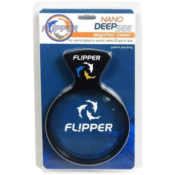 Flipper Deep See Nano - mágneses nagyító lencse (kb 80 literes akváriumhoz)