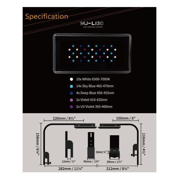 Maxspect Jump LED 30W LED lámpa (MJ-L230)