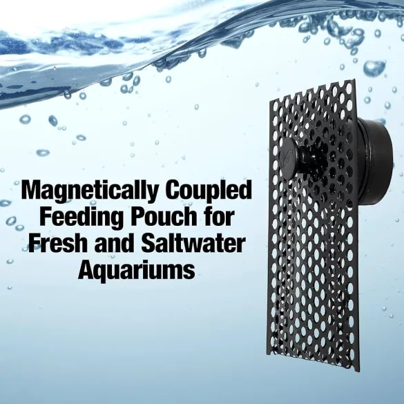 Two Little Fishes Pouch Feeder - mágneses algatartó hálóval