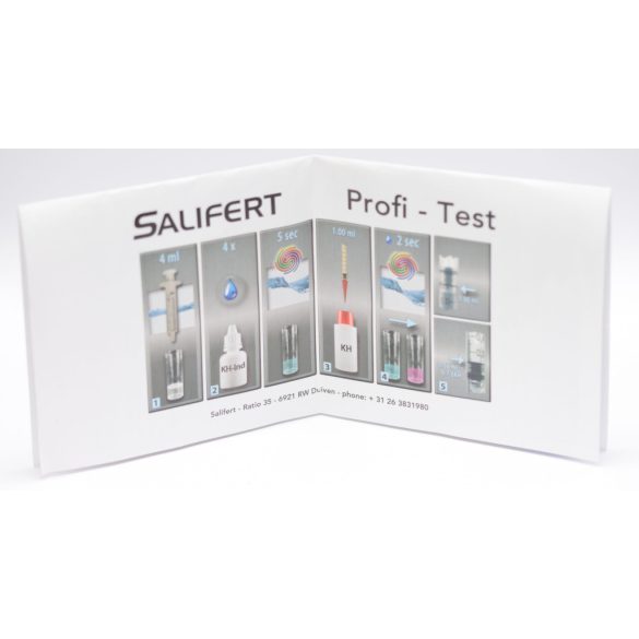 Salifert Karbonát keménység (KH) mérő profi tesztcsomag