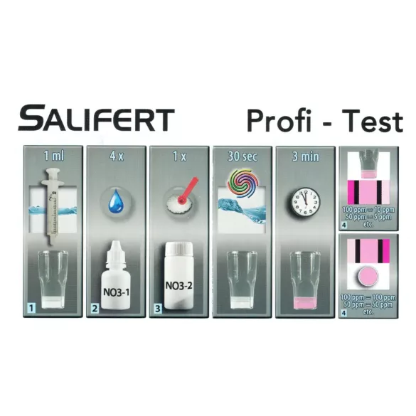 Salifert Nitrát teszt