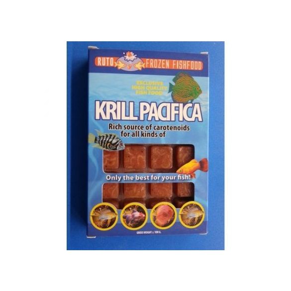 Ruto Krill Pacifica 100gr - 24 kocka fagyasztott eledel