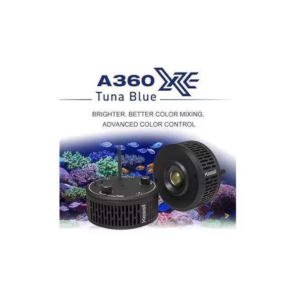 Kessil A360X Tuna Blue prémium LED lámpa - 1db teljesen ÚJ, bontatlan!