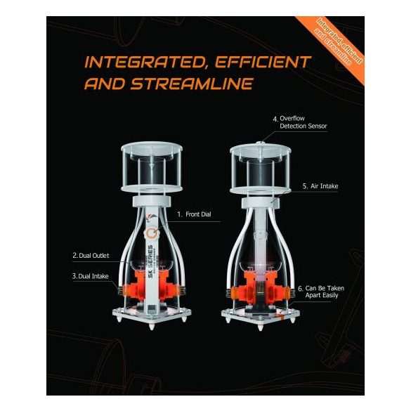 Maxspect Jump Skimmer SK 400 lehabzó