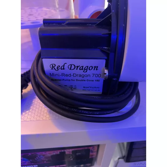 Royal Exclusive Double Cone 180 lehabzó - Mini Red Dragon 700 motorral - HASZNÁLT! max 500 literes akváriumra