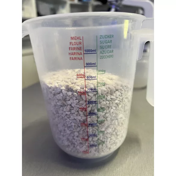 Aragonit őrlemény 3-5mm szemcsenagyság 1kg WS5