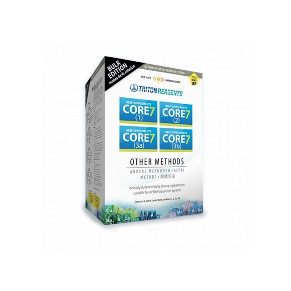 Triton Core7 Other Method Reef Supplements BULK EDITION 4x4l