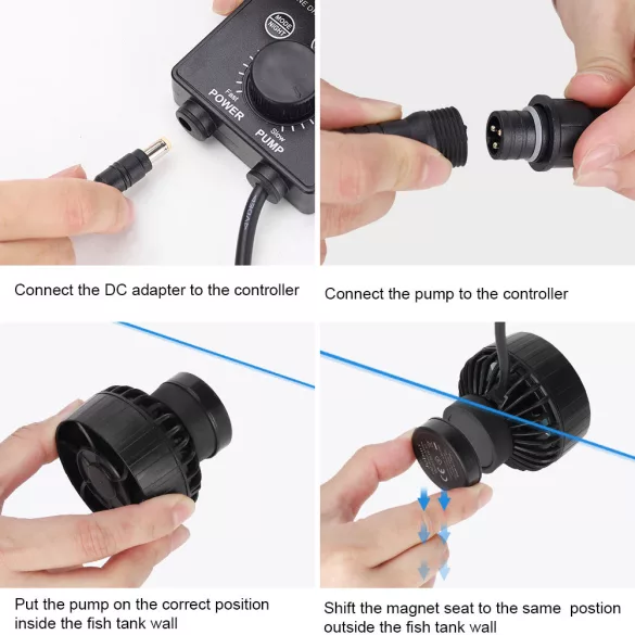 Jebao Sine Wave Pump SLW-20M WIFI-s áramoltató 10.000 l/h 